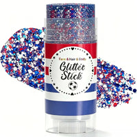 4th of July Glitter Stick